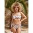 SWIMWEAR- BIKINI STRAPLESS - REVERSIBLE - HIBISCUS ROSE