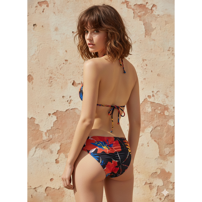 SWIMWEAR - BIKINI TRIANGLE - REVERSIBLE -  LOVE JUNGLE