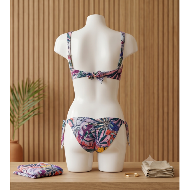 SWIMWEAR- BIKINI STRAPLESS - REVERSIBLE - FERAL TRIP