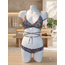 SWIMWEAR- BIKINI CROSSED - REVERSIBLE - GROOVY FLOWERS