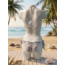 SWIMWEAR- BIKINI STRAPLESS - REVERSIBLE - HIBISCUS ROSE
