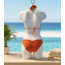 SWIMWEAR - BIKINI HALTER - BRIK BROWN