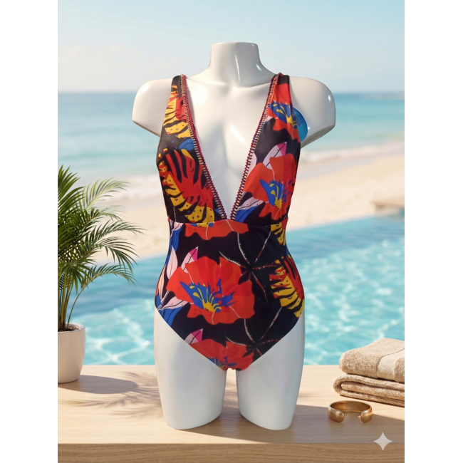 SWIMWEAR - ONE PIECE - REVERSIBLE -  LOVE JUNGLE
