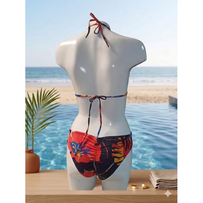 SWIMWEAR - BIKINI TRIANGLE - REVERSIBLE -  LOVE JUNGLE