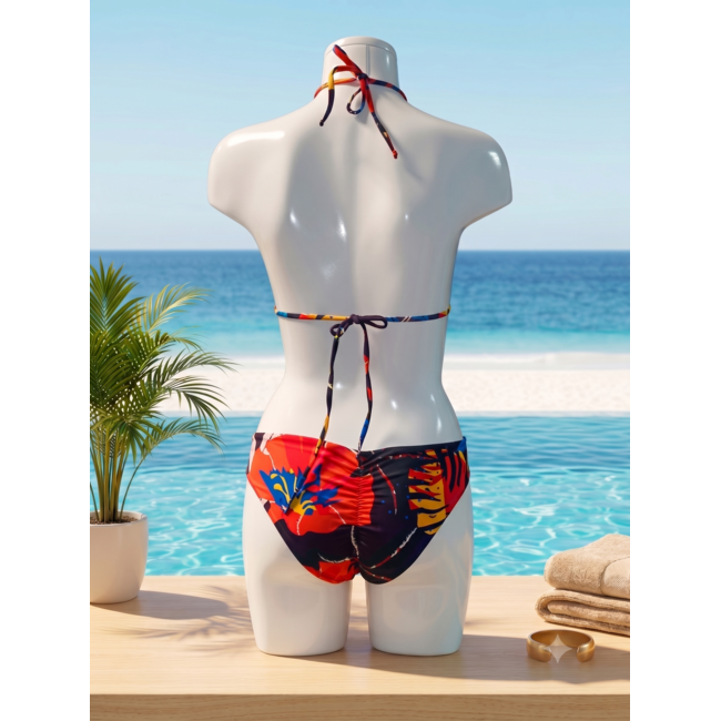 SWIMWEAR - BIKINI TRIANGLE - REVERSIBLE -  LOVE JUNGLE