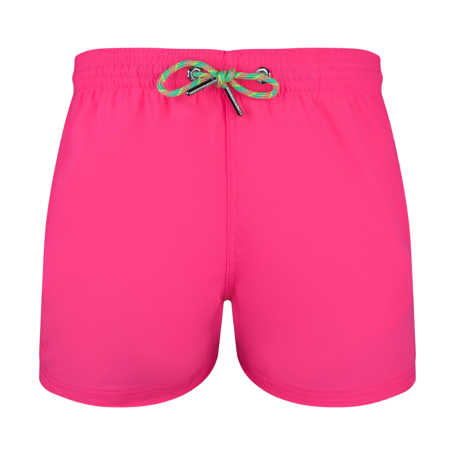 SWIMSHORT - SHORT CUT - NEON PINK