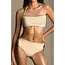 SWIMWEAR- BIKINI STRAPLESS - LIRA BEIGE