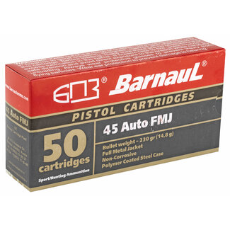 BARNAUL Barnaul Ammunition Fmj Cal.45 Auto 230Gr