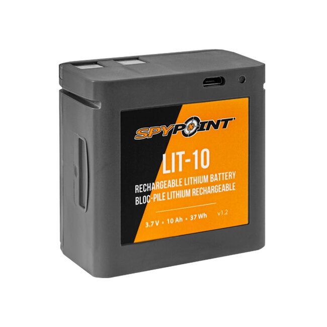 Batterie Lithium Spypoint Rechargeable Lit-10
