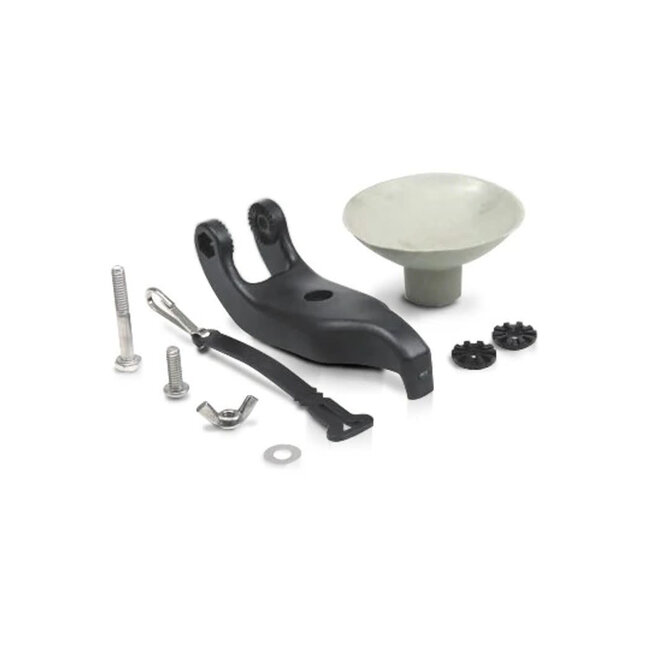 Portable Transducer mounting kit for suction cup transducer