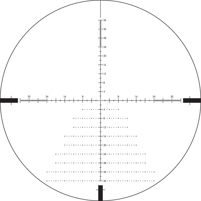 Vortex Diamondback Tactical FFP EBR-2C Riflescope 6-24X50mm