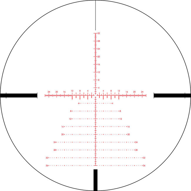 Vortex Strike Eagle Ffp Ebr-7C Riflescope 5-25X56mm