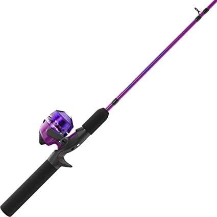 Zebco Splash Jr Spincast Combo Purple - Pronature Plessisville