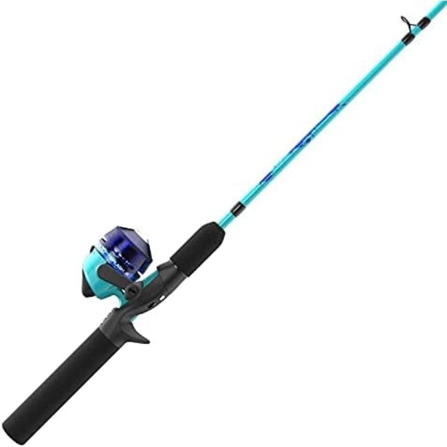 Ensemble Spincast Zebco Splash Jr Bleu