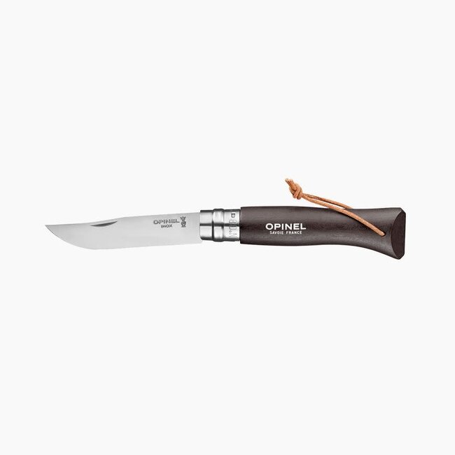 Couteau Opinel N08 Baroudeur Brun Noir