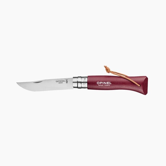 Couteau Opinel N08 Baroudeur Grenat