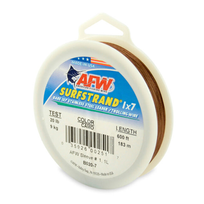 Awf Surfstrand 1X7 Steel Wire 600 Feet