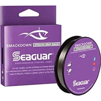 SEAGUAR Seaguard Smackdown Stealth Braided Line Grey 150 Yards