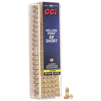 CCI Munitions Cci Short Hp Cal.22 27Gr