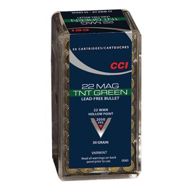 Cci Tnt Green Ammo Cal.22 Wmr 30Gr