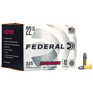 FEDERAL Munitions Federal Automatch Cal.22Lr 40Gr