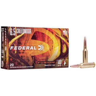 FEDERAL Munitions Federal Fusion Cal.6.5 Creedmoor 140Gr
