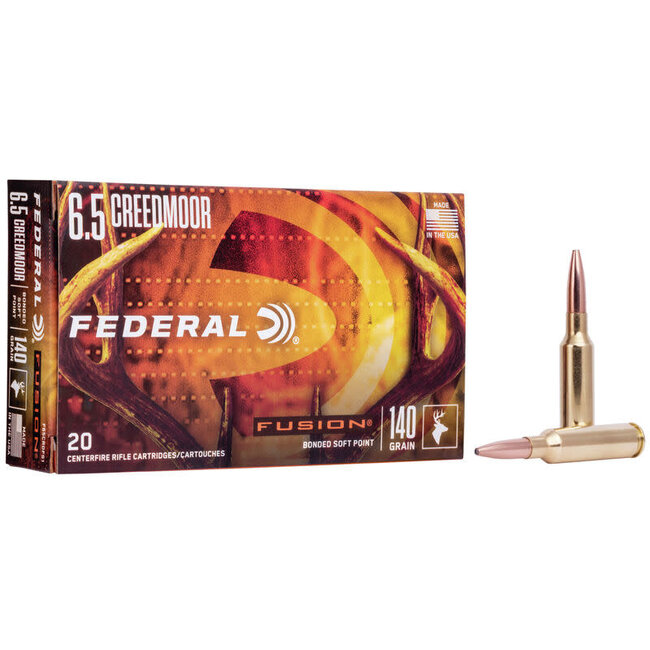 Munitions Federal Fusion Cal.6.5 Creedmoor 140Gr