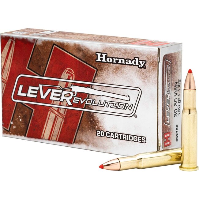Munitions Hornady Leverevolution Cal.30-30 160Gr Ftx