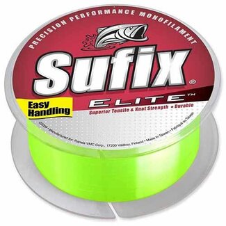 SUFIX Monofilament Sufix Elite Jaune 330 Verges
