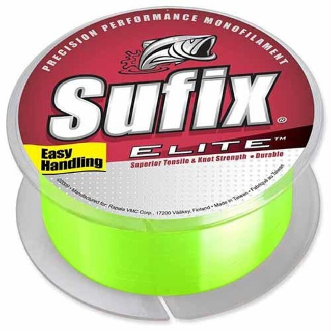 Monofilament Sufix Elite Jaune 330 Verges