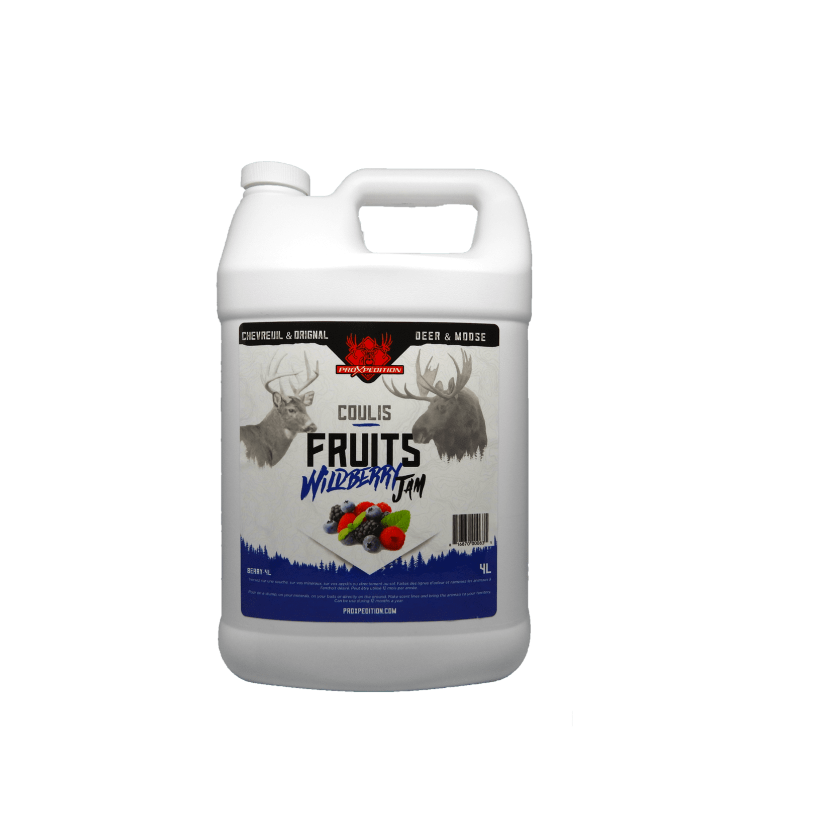 PROXPEDITION Coulis Proxpedition Fruité Chevreuil/Orignal 4L