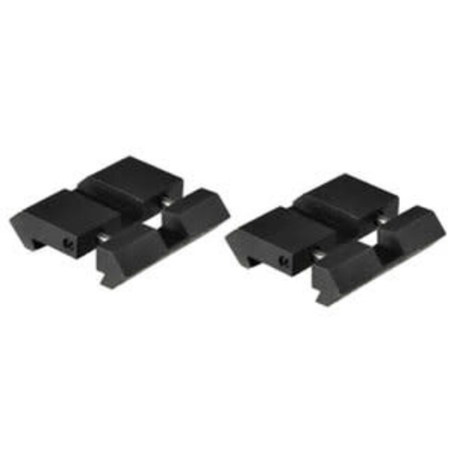 Base Leapers Adaptateur .22 À Weaver 2/Pqt