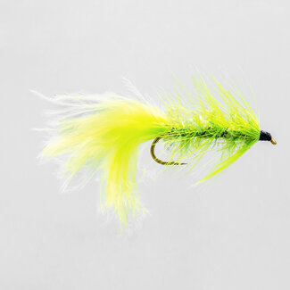 NEPTUNE Neptune Crystal Bugger Streamer Chartreuse Hook #8
