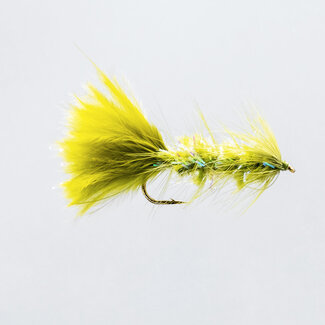 NEPTUNE Neptune Crystal Bugger Streamer Olive Hook #12