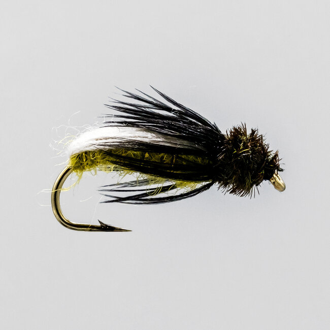 Mouche Neptune Nymphe Green Emerger Hameçon #10