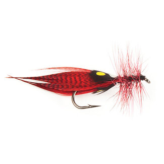 NEPTUNE Mouche Neptune Streamer Red Hornberg Hameçon #10