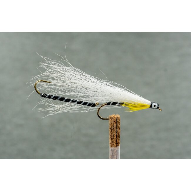Neptune Tandem  Streamer Fly Black Ghost Hook #4