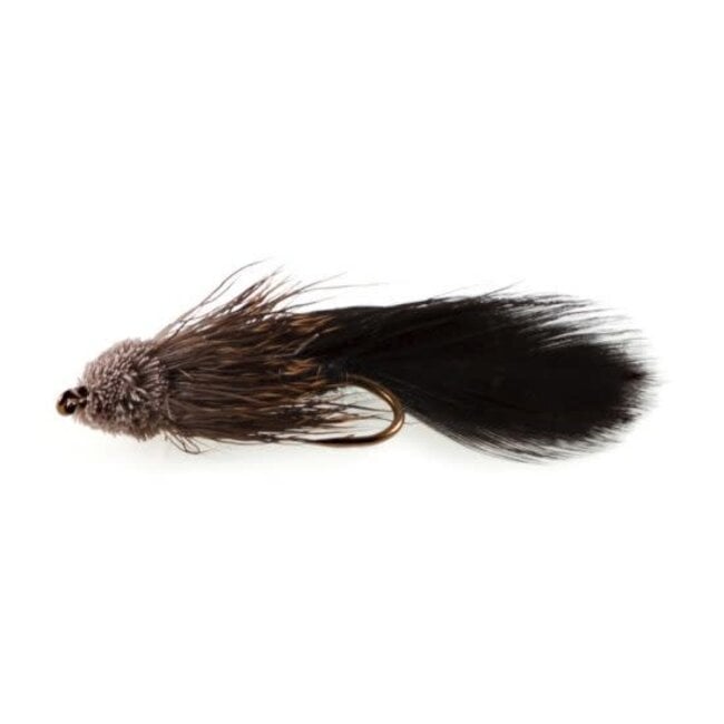 Mouche Etic Muddler Black Sculpin Matuka Hameçon #8