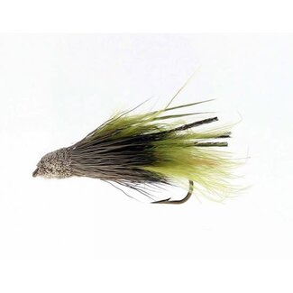 ETIC Mouche Etic Muddler Olive Marabou Hameçon #8