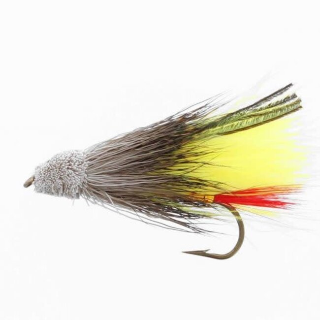 Etic Muddler Fly Yellow Marabou Hook #8