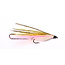 ETIC Mouche Etic Streamer Tandem Rainbow Smelt Hameçon #4