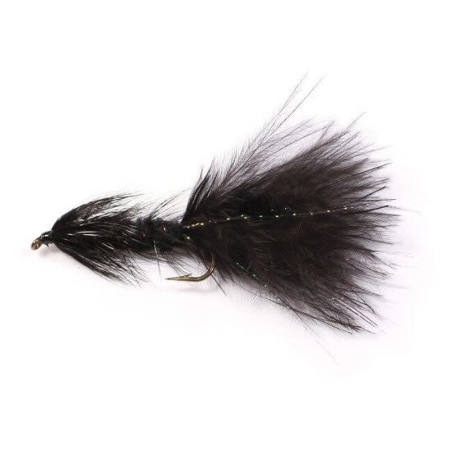 Mouche Etic Wooly Bugger Black Hameçon #8