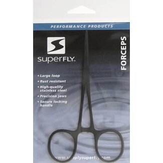 SUPERFLY Superfly Forceps Stainless Steel Black