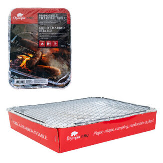Olympia Disposable Charcoal Grill 2-3 People
