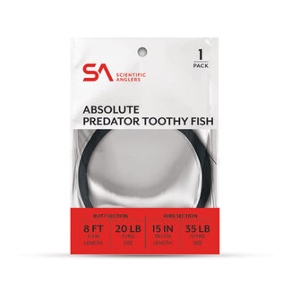 SCIENTIFIC ANGLERS SA Absolute Predator Toothy Fish 8' 35Lb