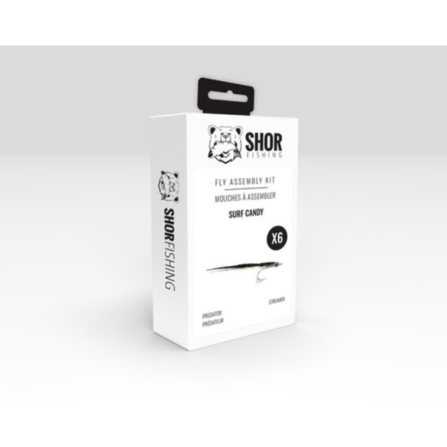 Shor Fishing Surf Candy Fly Tying Kit