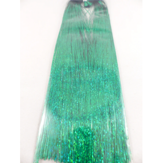 SHOR FISHING Holographic Flashabou Extra Limp 9-1/2'' Lime