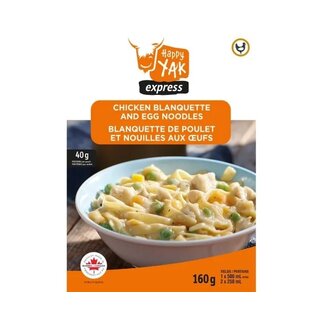 HAPPY YAK Happy Yak Chicken Blanquette And Egg Noodles 160G