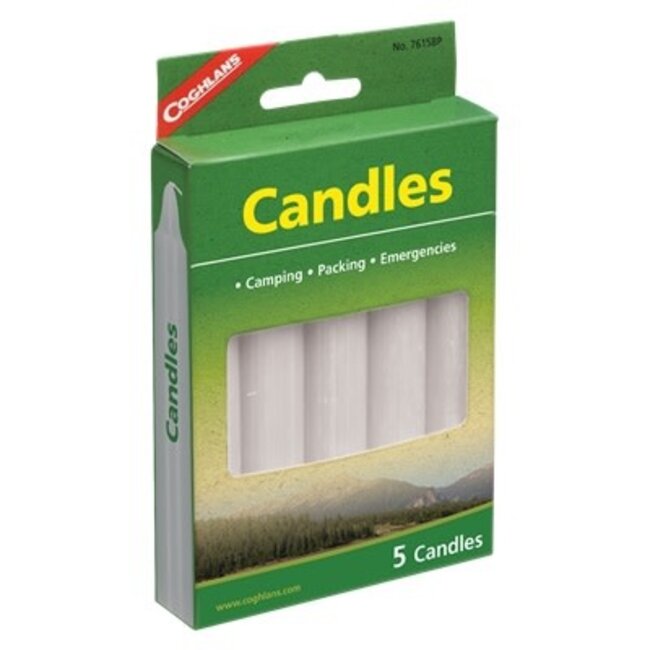 Coghlan's Candles 5/Pkg