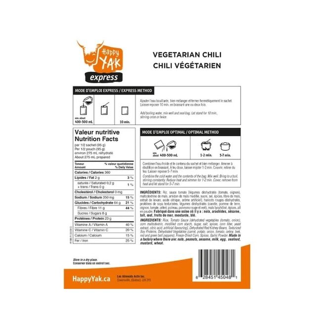 Chili Fiesta Happy Yak 190G